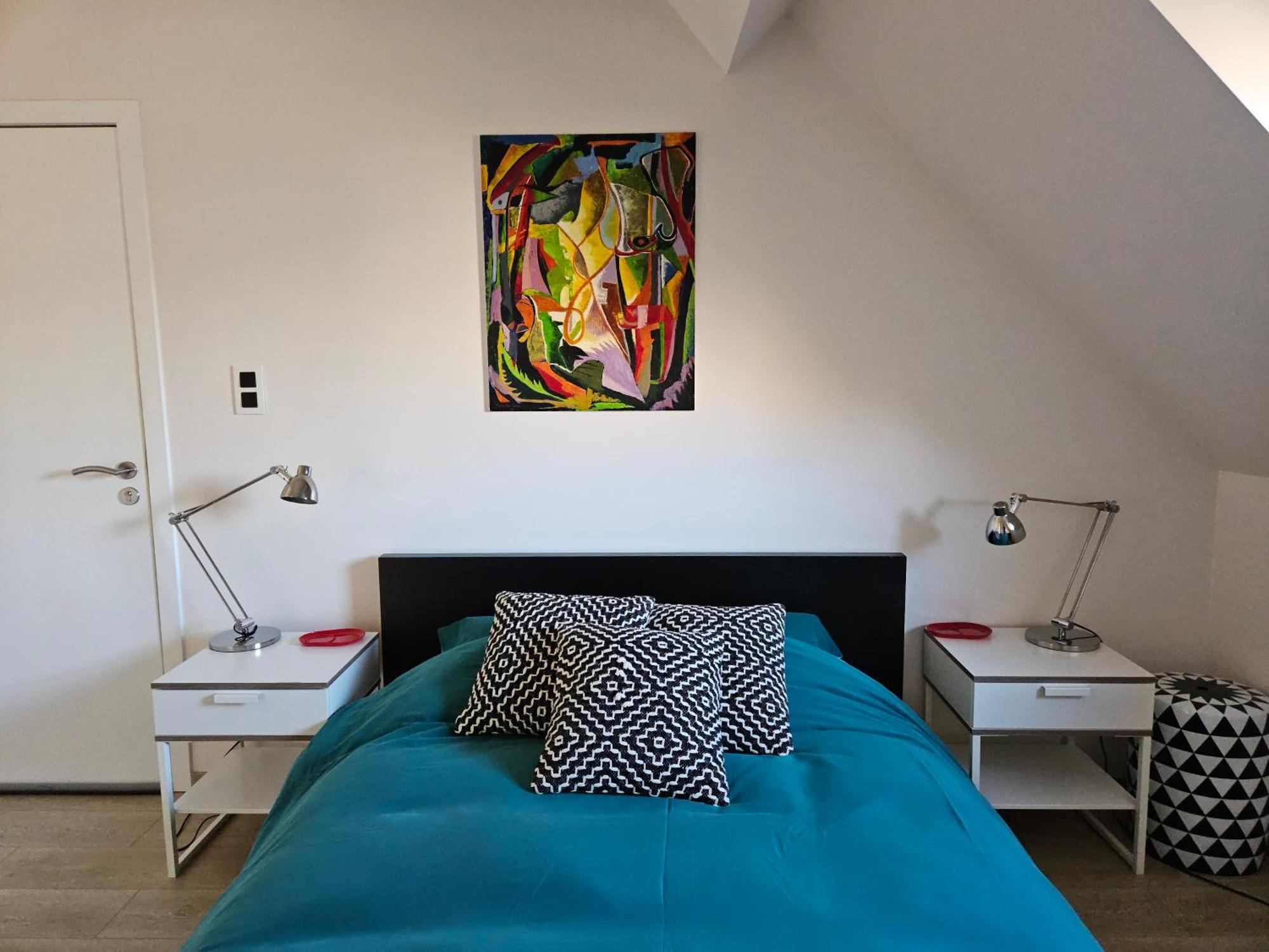 Apartamento Modern Duplex With Garden Bruselas Exterior foto
